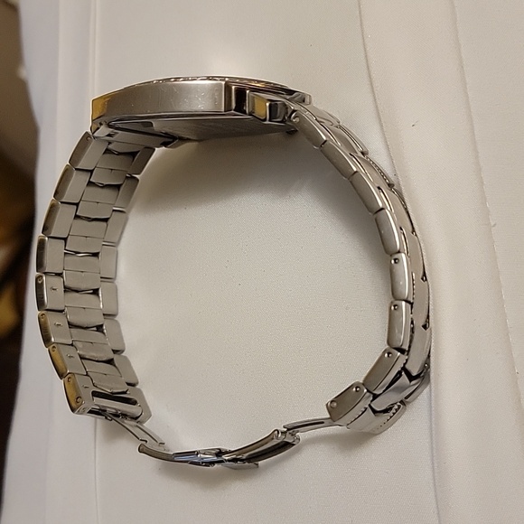 Marc Ecko Triangle Crest Stainless Steel Watch - Picture 8 of 13